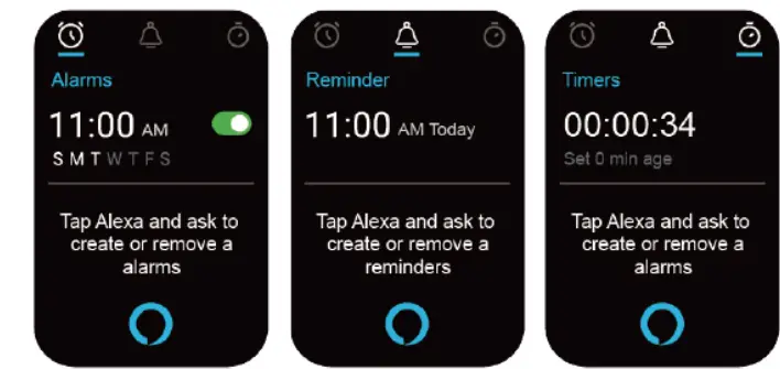 ReReMorningLight RERE ASW2 Smart Watch - timer