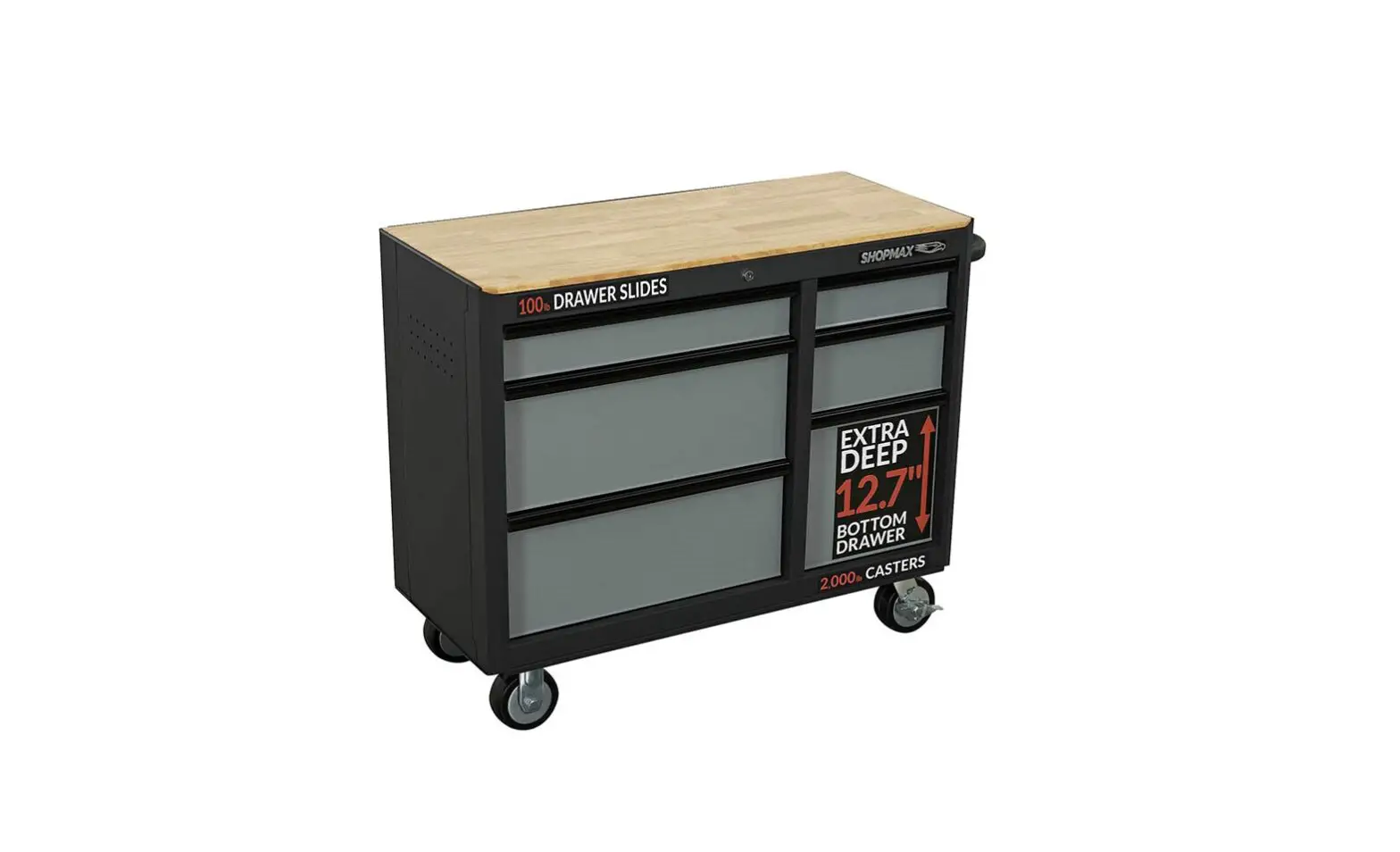 Shopmax 964106r5 41 Inch 6 Drawer Mobile Workstation Owner's Manual