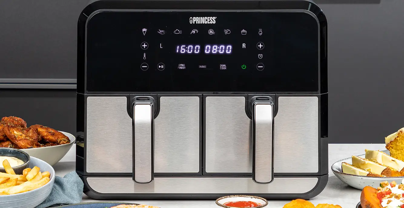 Princess 1.182068.01.001 Double Basket Airfryer Instruction Manual