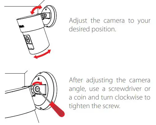 D-Link DCS-8635LH 2K QHD Pan & Zoom Outdoor Wi-Fi Camera Installation Guide - Wall Ceiling Mounting