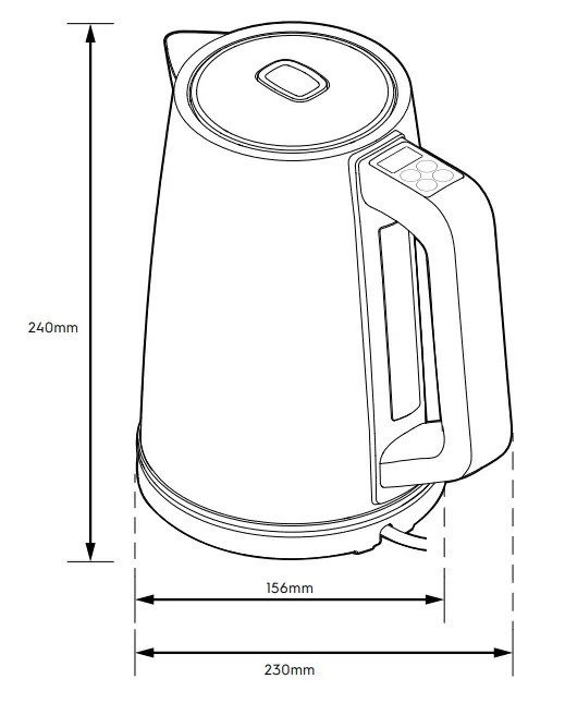 Electrolux E5EK1-51ST Kettle - fig 1