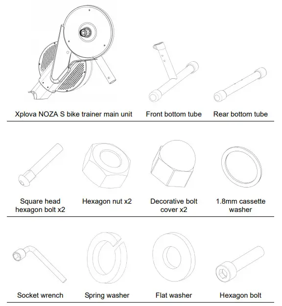 Xplova NOZA S - fig 8