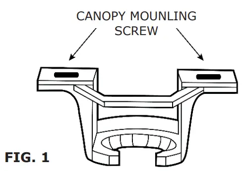 V-TAC VT-6056-4 Decorative Ceiling Fans - FIG. 1
