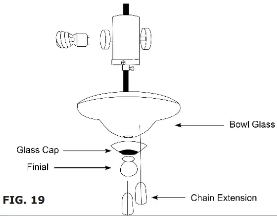 V-TAC VT-6056-4 Decorative Ceiling Fans - FIG. 19