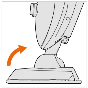 vax S85-CM Steam Clean Multi Steam Cleaner - Place foot