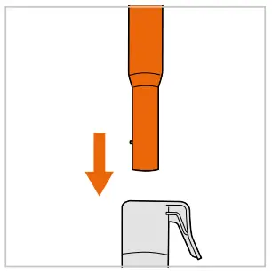 vax S85-CM Steam Clean Multi Steam Cleaner - Push the handle