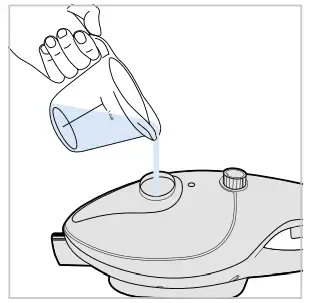 vax S85-CM Steam Clean Multi Steam Cleaner - Use the measuring