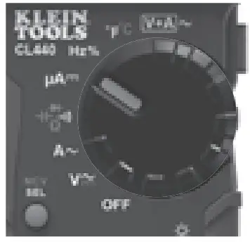 KLEIN TOOLS CL440 HVAC Clamp Meter - CURENT2
