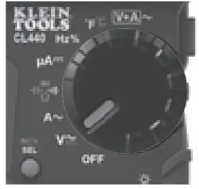 KLEIN TOOLS CL440 HVAC Clamp Meter -CURRENT3
