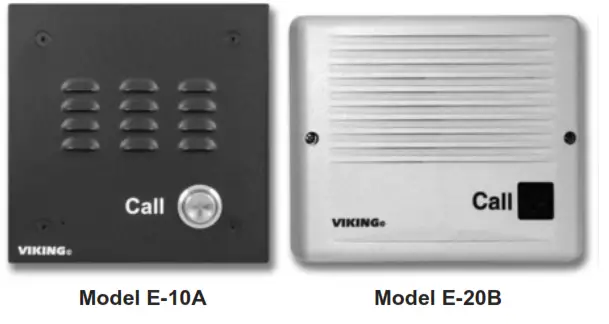 VIKING Entry Phone Controller with Call Forwarding - Model E-20B
