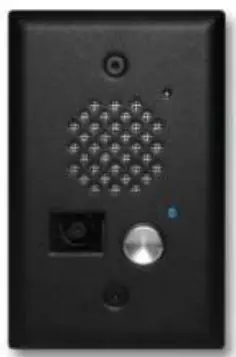 VIKING Entry Phone Controller with Call Forwarding -Satin Black