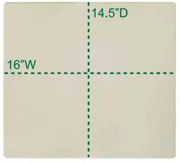 GREEN MOUNTAIN GRILL GMG-4026 Wood-Fired - Pizza Stone Size