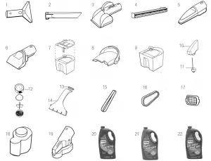 Bissell-7950-Replacement-Parts