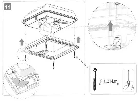 FIAMMA FRA206299 Kit Turbo Vent 28 F-13