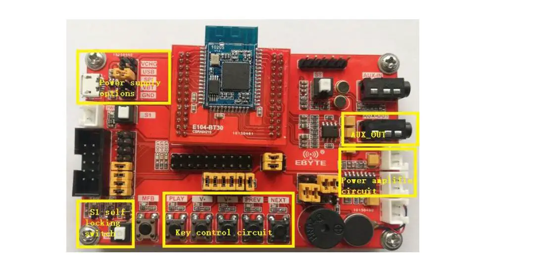Ebyte Csra64215 Wireless Audio Module User Manual Ebyte Csra64215 Wireless Audio Module User Manual