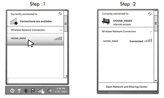 iVOOMi Wi-Fi Router-Windows 7