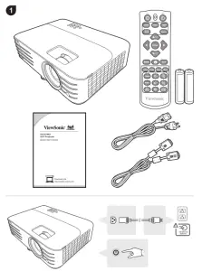 ViewSonic PG701WU DLP Projector--01