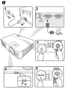 ViewSonic PG701WU DLP Projector--02