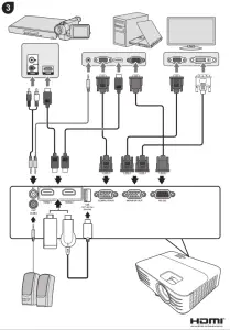 ViewSonic PG701WU DLP Projector--03