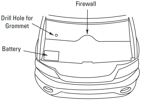 MTX Audio F250X00BK20A-TN Ford F-350 Super Cab Vehicle Specific Subwoofer Enclosure Owner's - Open hood.