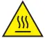 Hot surface Warning