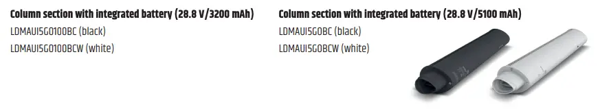 OPTIONAL ACCESSORIES Continued