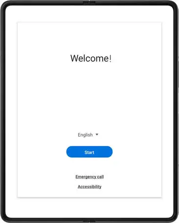 Follow setup screens