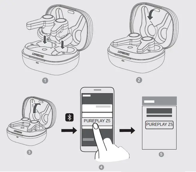 LYPERTEK LPT04 Hybrid ANC TWS Earbuds fig6