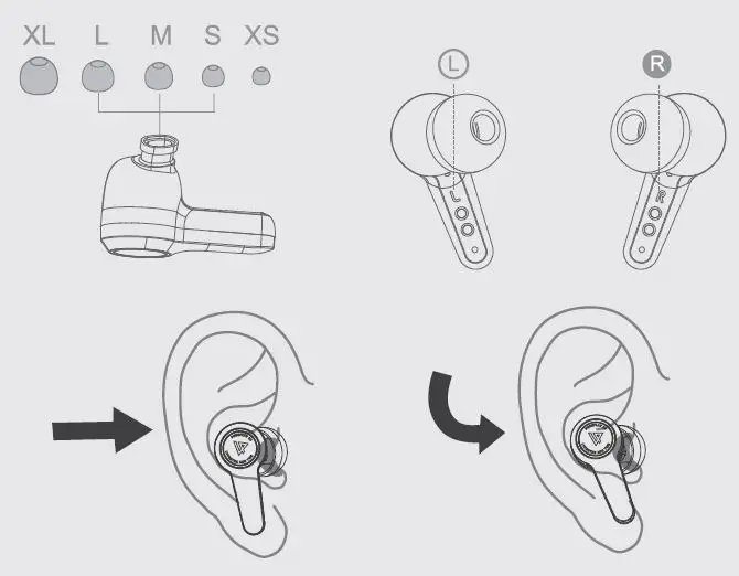 LYPERTEK LPT04 Hybrid ANC TWS Earbuds fig7
