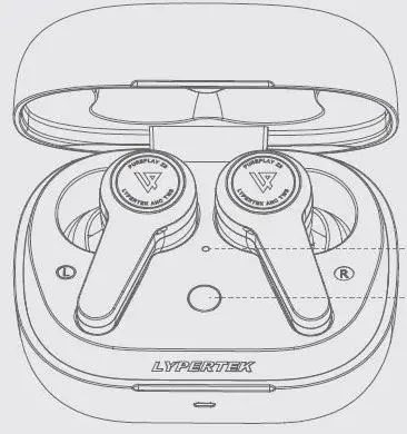 LYPERTEK LPT04 Hybrid ANC TWS Earbuds image