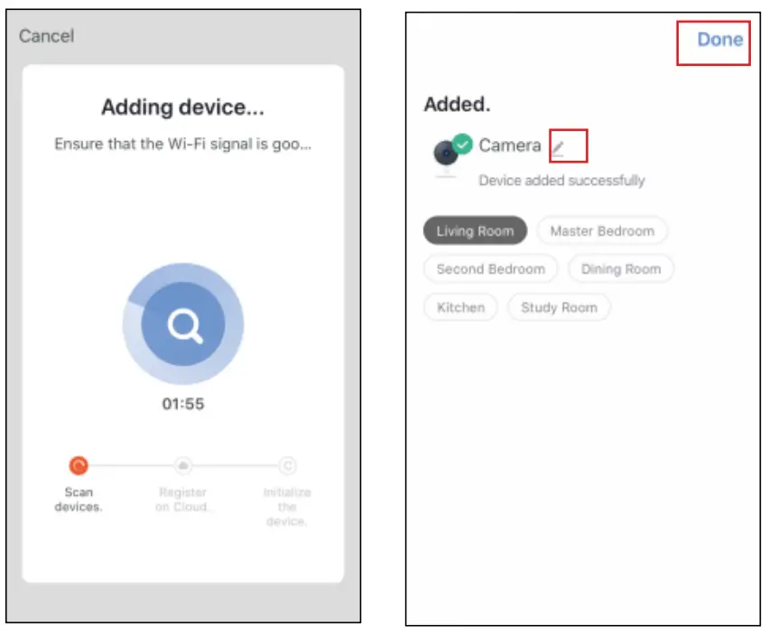 MEARI Bullet 8S IP Camera - camera s name