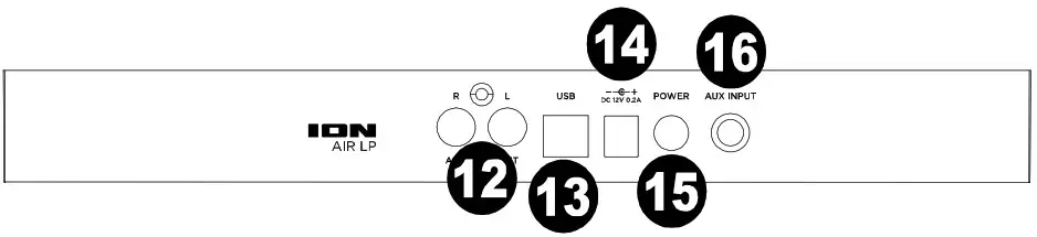 ION T55F Audio Air LP - Features 2