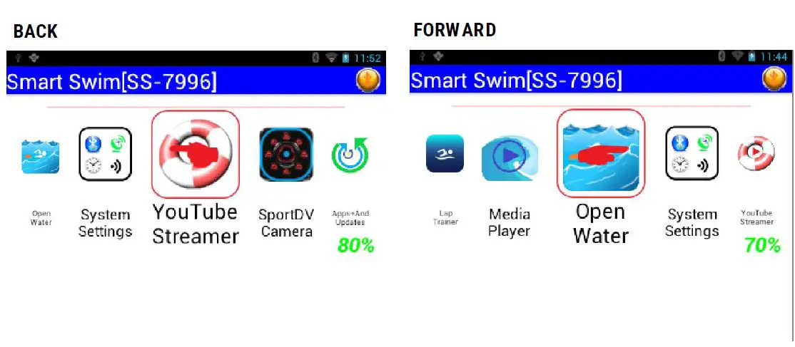 VUZIX Smart Swim Goggles FIG2