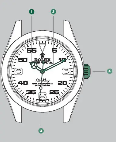 ROLEX M116900-0001 Oyster Perpetual Air-King Watch FIG 3