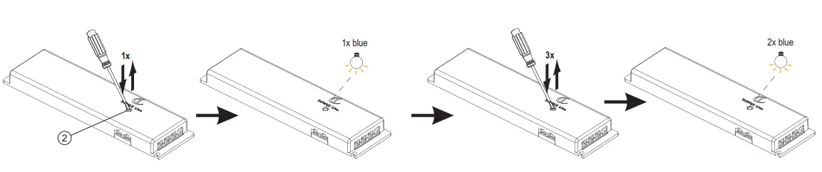 DOMUS LINE CALL-ME Remote Radio Emitter for Lighting fig6