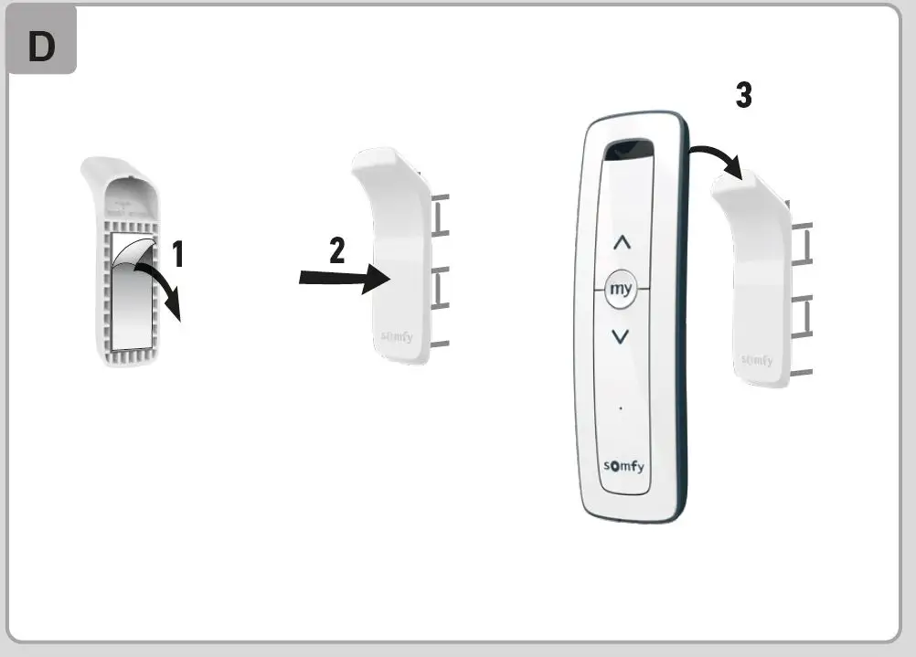sOmfy 1870571 II RTS 1 Situo Transmitter fig5