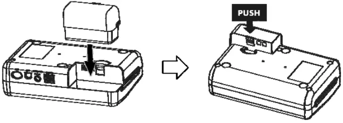Woosim Systems WSP W40 4 Inch Mobile Printer - Battery Connector