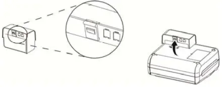 Woosim Systems WSP W40 4 Inch Mobile Printer - lock