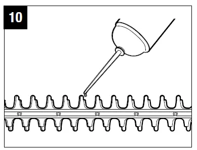 EGO HT2410 56-Volt Lithium-Ion Cordless Hedge Trimmer fig 10