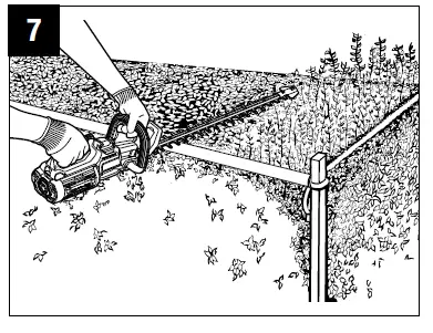 EGO HT2410 56-Volt Lithium-Ion Cordless Hedge Trimmer fig 7