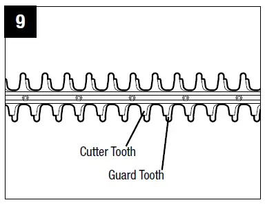 EGO HT2410 56-Volt Lithium-Ion Cordless Hedge Trimmer fig 9