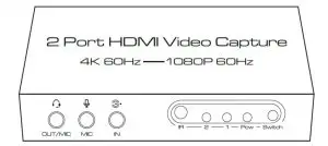 HDMI 2 Port Video Capture