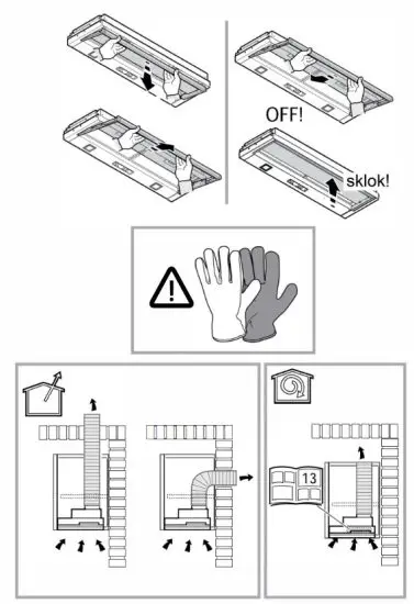 Kleenmaid RHSOG61 Rangehood - skiok