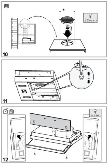 Kleenmaid RHSOG61 Rangehood - skiok12