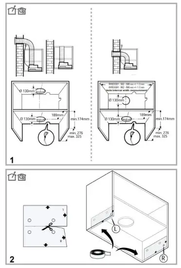 Kleenmaid RHSOG61 Rangehood - skiok2