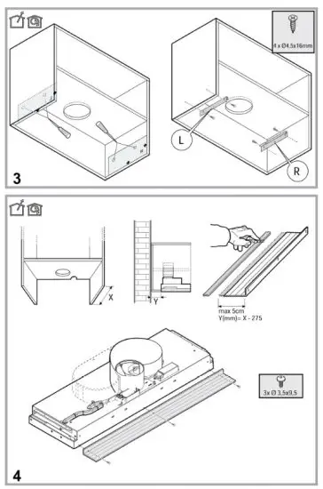 Kleenmaid RHSOG61 Rangehood - skiok4