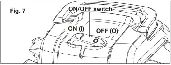 SUNJOE SWD5000 Dry Vacuum - Operation 2
