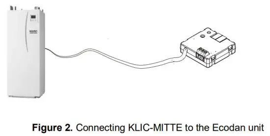 Zennio KLIC MITTE KNX IT Terminal Gateway for Mitsubishi Electric Ecodan Units - figure 3