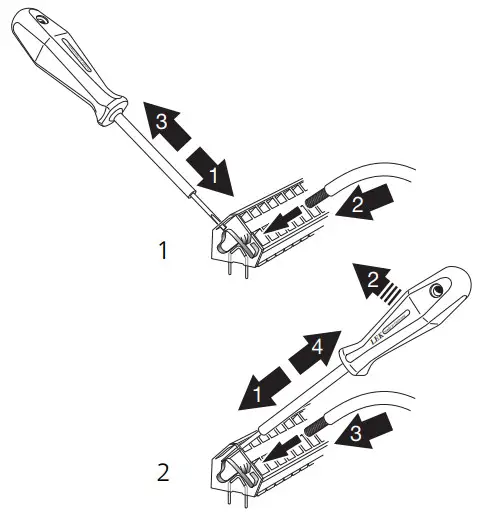 NIBE DEH 500 Docking Kit External Additional Heat - CABLE LOCK