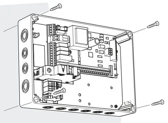 NIBE DEH 500 Docking Kit External Additional Heat - MOUNTING